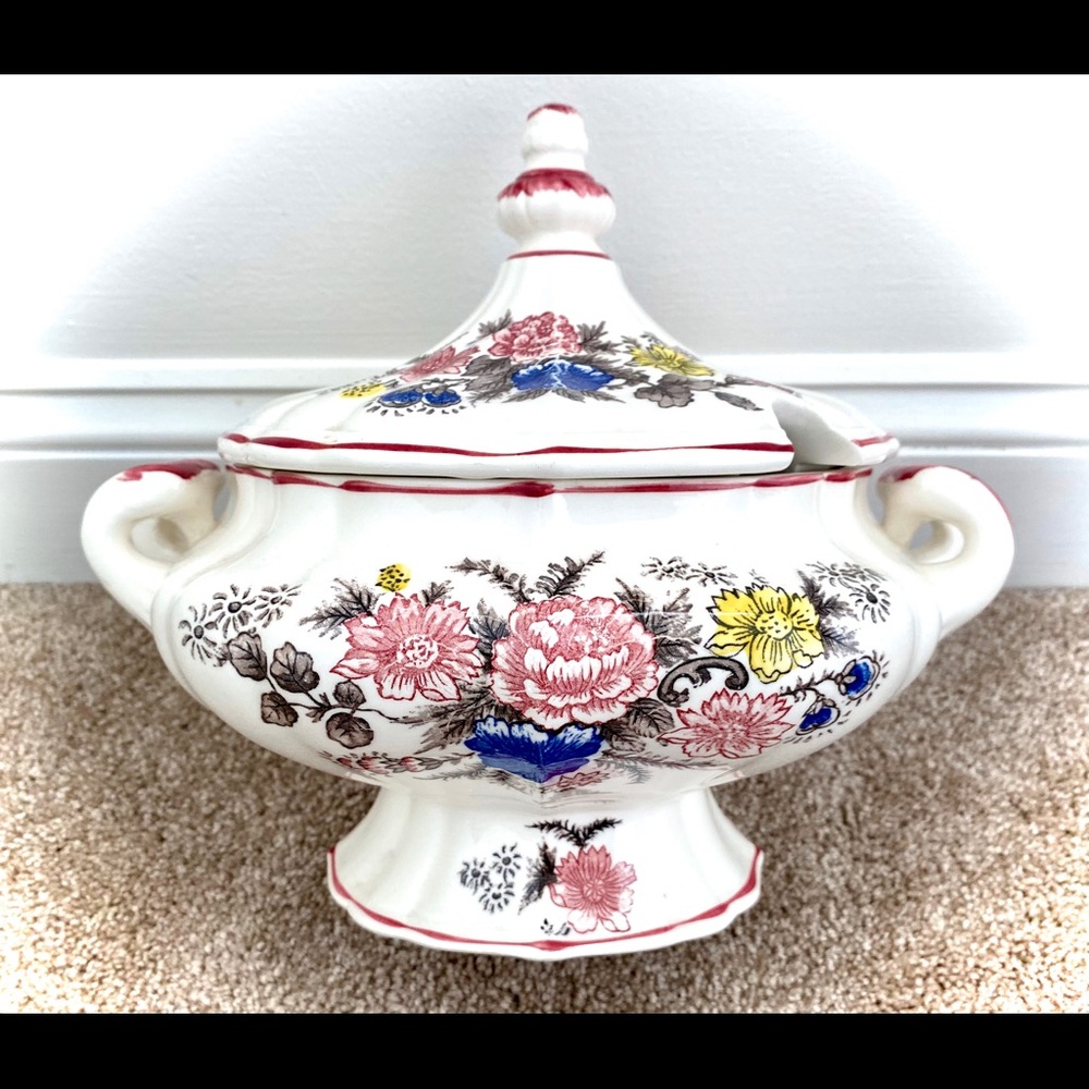 Beautiful Elegant Vintage Royal Sealy Soup Tureen